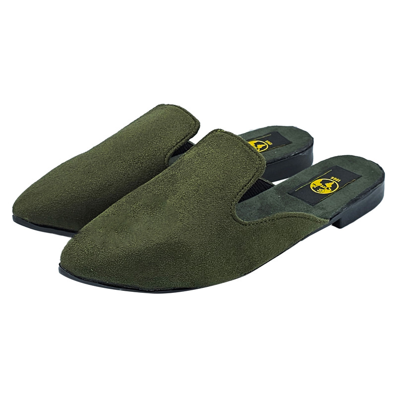 صندل زنانه سیی مدل جلوبسته خام کد 2089.3