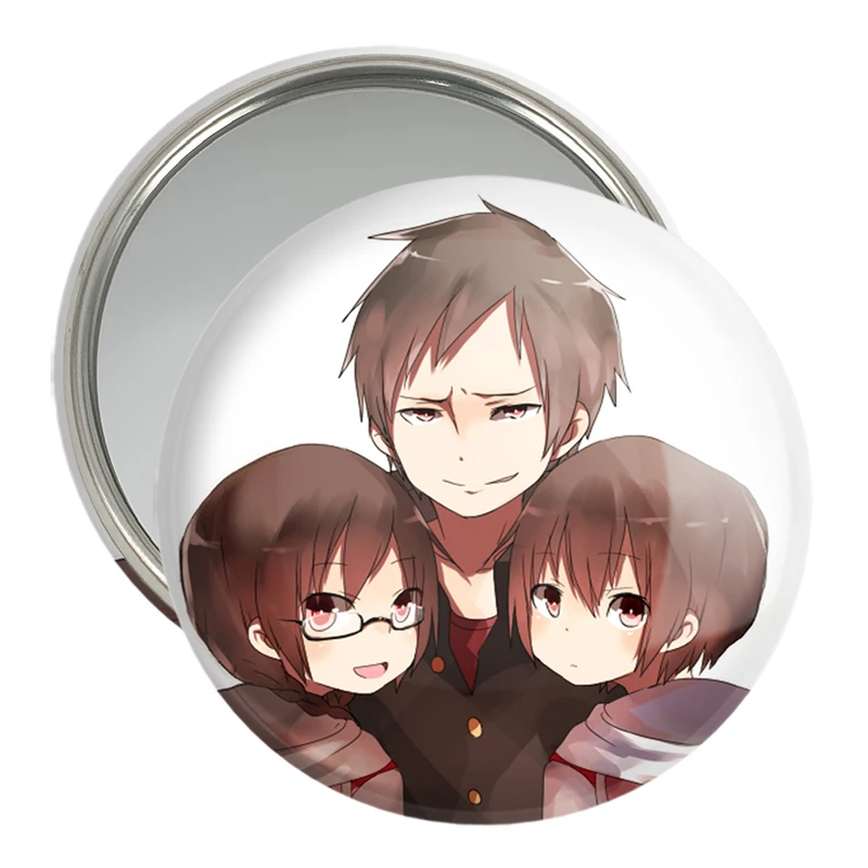 آینه جیبی خندالو مدل ایزایا، کورویی و مائیرو انیمه دورارارا کد 32116