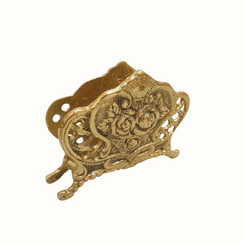 عکس شماره 3 : جای دستمال کاغذی برنزی کد c1014