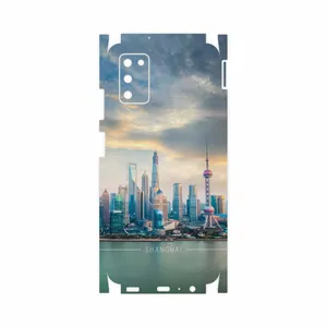 MAHOOT Shanghai-City-FullSkin Cover Sticker for Samsung Galaxy A03S
