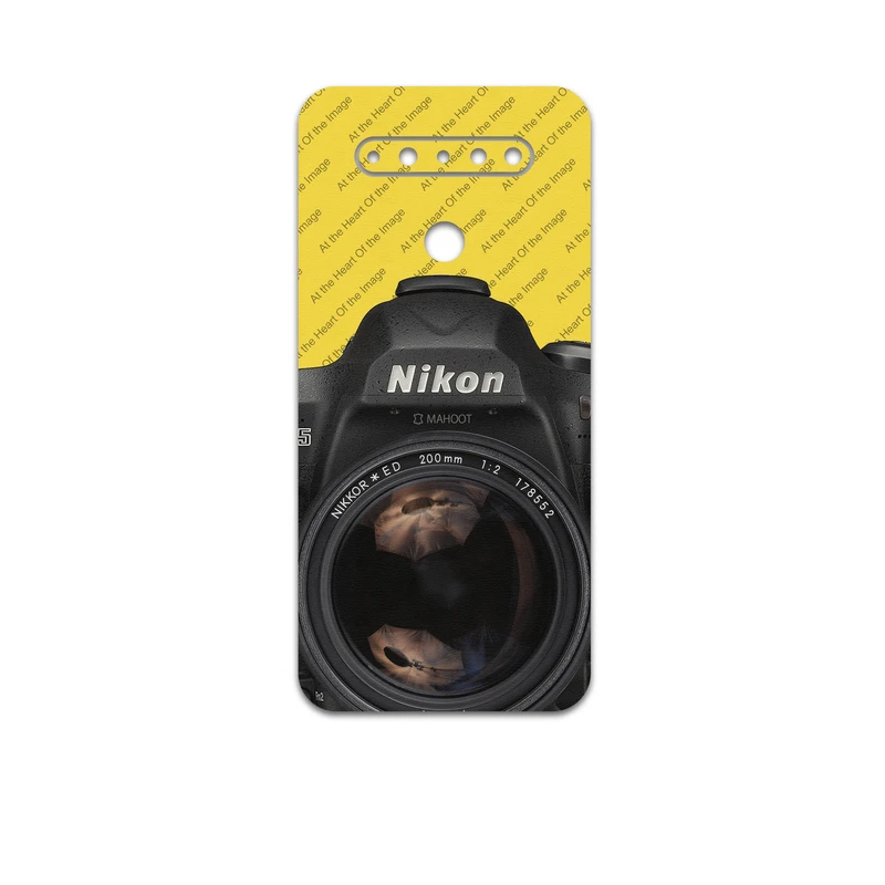برچسب پوششی ماهوت مدل Nikon-Logo مناسب برای گوشی موبایل ال جی K51S