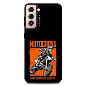 AKAM AMC-WSGS21P-MOTORCYCLE-23 Cover For Samsung Galaxy S21 Plus