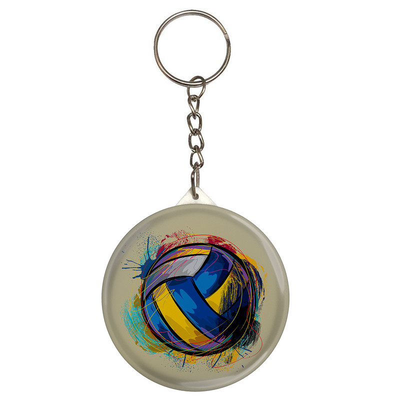 جاکلیدی طرح توپ والیبال مدل S3934 جاکلیدی طرح توپ والیبال مدل S3934