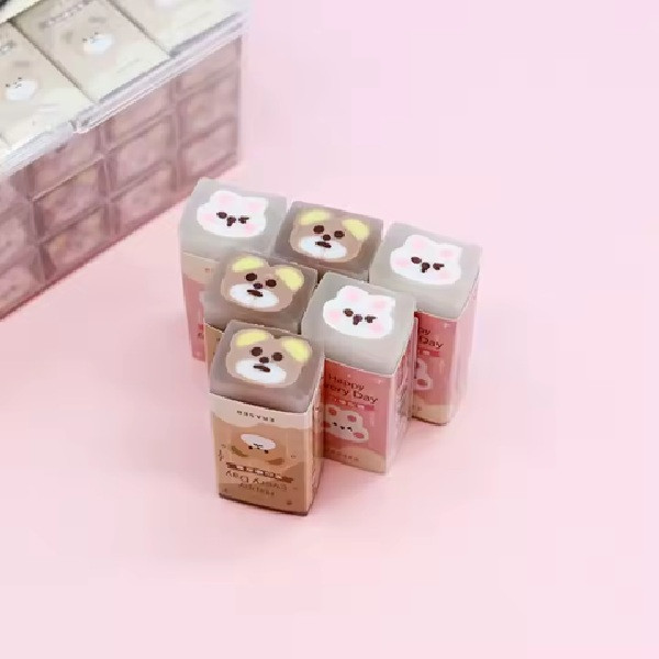 پاک کن مدل خرسی مغزدار کد 5678 مجموعه دو عددی