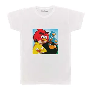 تی شرت بچگانه پرمانه طرح پرندگان خشمگین کد pmt.4471