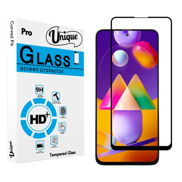 محافظ صفحه نمایش سرامیکی مات يونيک مدل +Clear مناسب برای گوشی موبایل سامسونگ Galaxy M31s/ A51