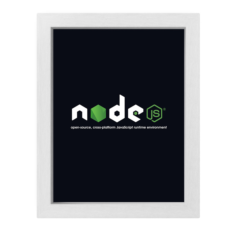 تابلو طرح برنامه نویسی نود جی‌اس مدل Node js