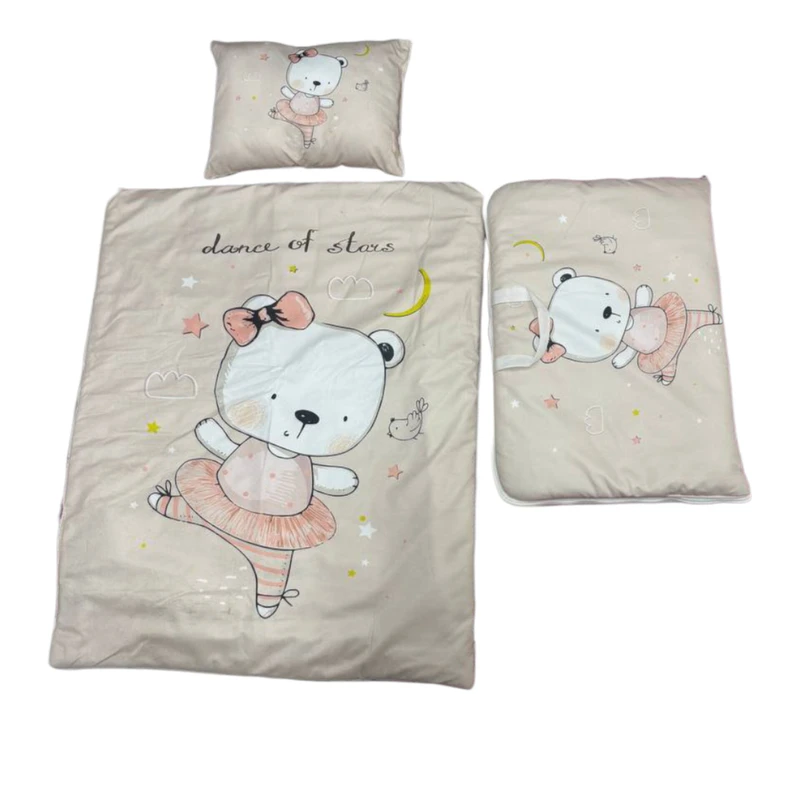 سرویس خواب سه تکه طرح خرس و پاپیون کد B34