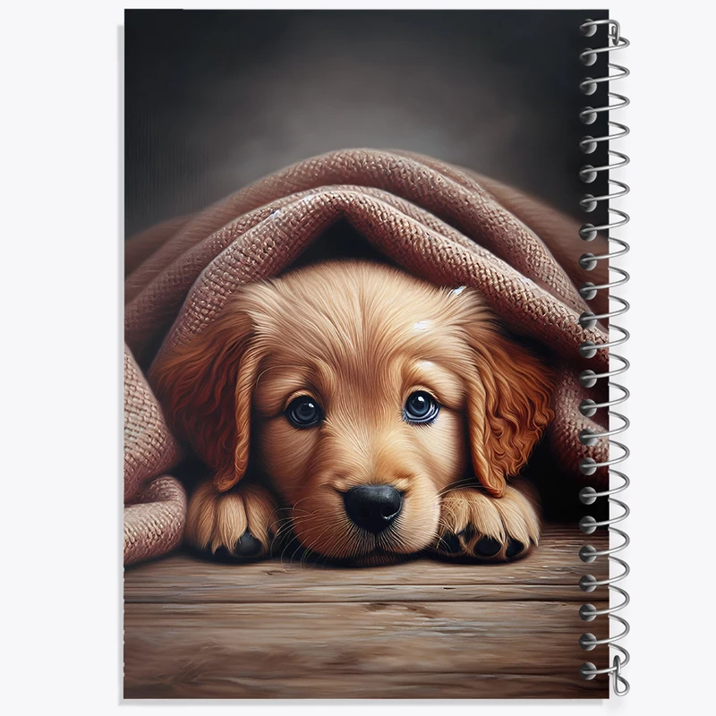 دفتر نقاشی 50 برگ خندالو طرح سگ بامزه کد N5101