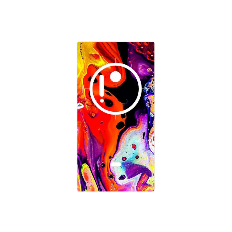 برچسب پوششی ماهوت مدل Abstract Oil Art مناسب برای گوشی موبایل نوکیا Lumia 1020