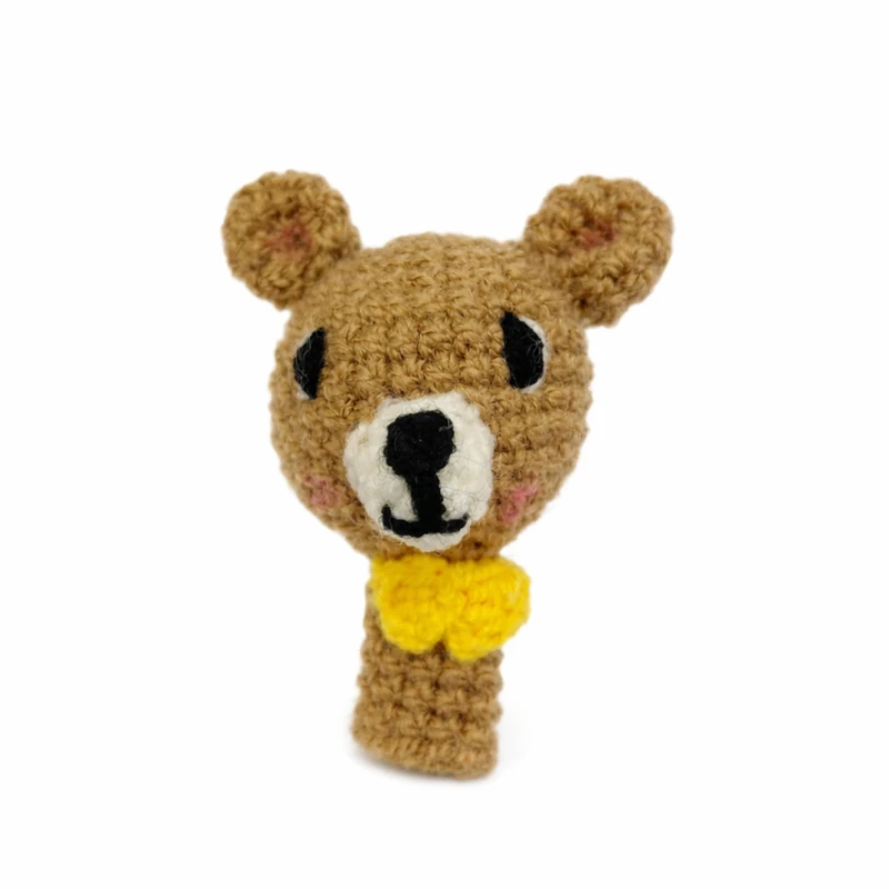 سرمدادی مدل خرس بافتنی 