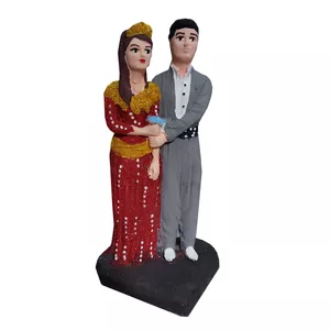 مجسمه مدل عروس داماد کد 54