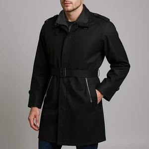 بارانی بلند مردانه مدل 01
