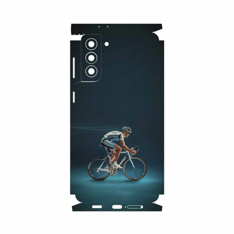 برچسب پوششی ماهوت مدل Road cycling-FullSkin مناسب برای گوشی موبایل سامسونگ Galaxy S21 Plus 5G