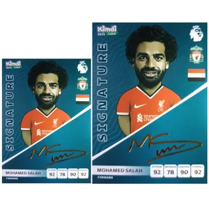 اسباب بازی زینتی کیمدی مدل صلاح امضا 2025 به همراه برچسب