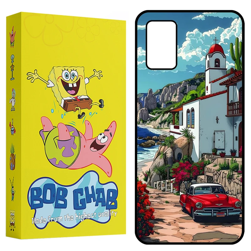 کاور باب قاب طرح ماشین مدل BCPA03S مناسب برای گوشی موبایل سامسونگ Galaxy A02s / M02s / A03s / F02s