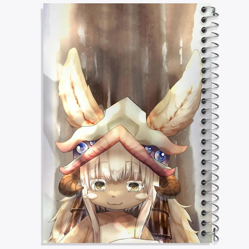 دفتر نقاشی 50 برگ خندالو مدل ناناچی انیمه ساخته شده در پرتگاه Made in Abyss کد 22097
