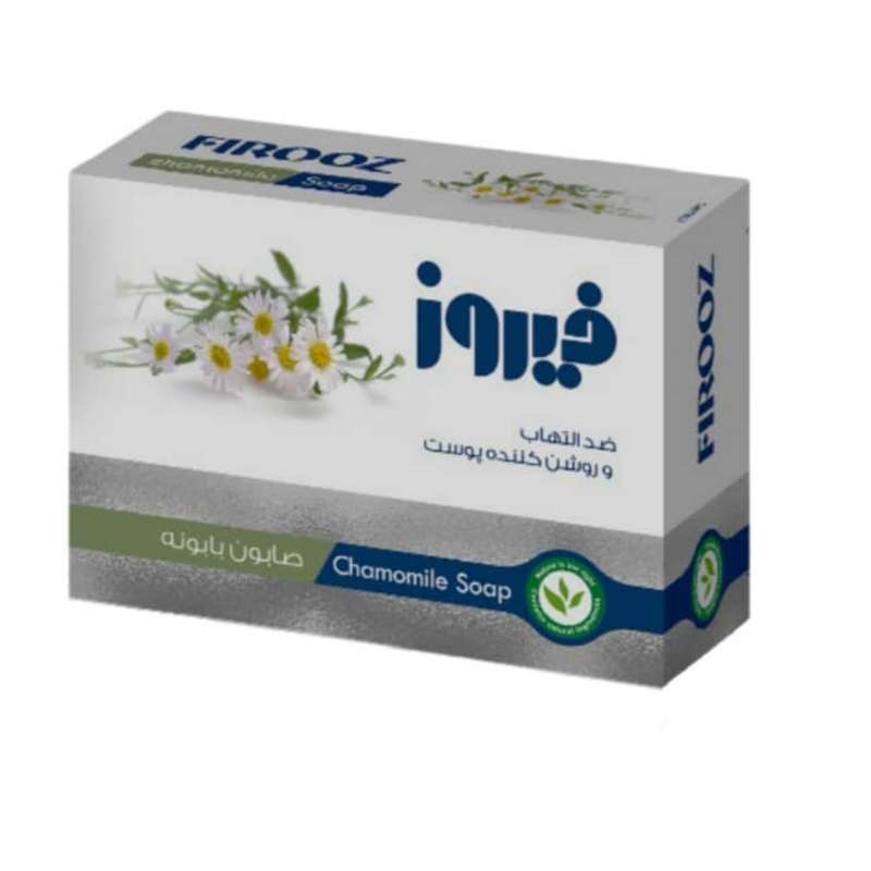 صابون شستشو فیروز مدل بابونه وزن 120 گرم