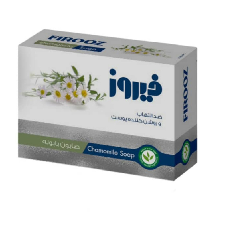 صابون شستشو فیروز مدل بابونه وزن 120 گرم