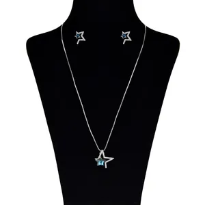 گردنبند سواروسکی شیک کده مدل ستاره Q3