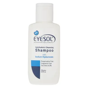 شامپو شست‌وشوی پلک و مژه آیسول مدل ophthalmic حجم 75 میلی‌لیتر