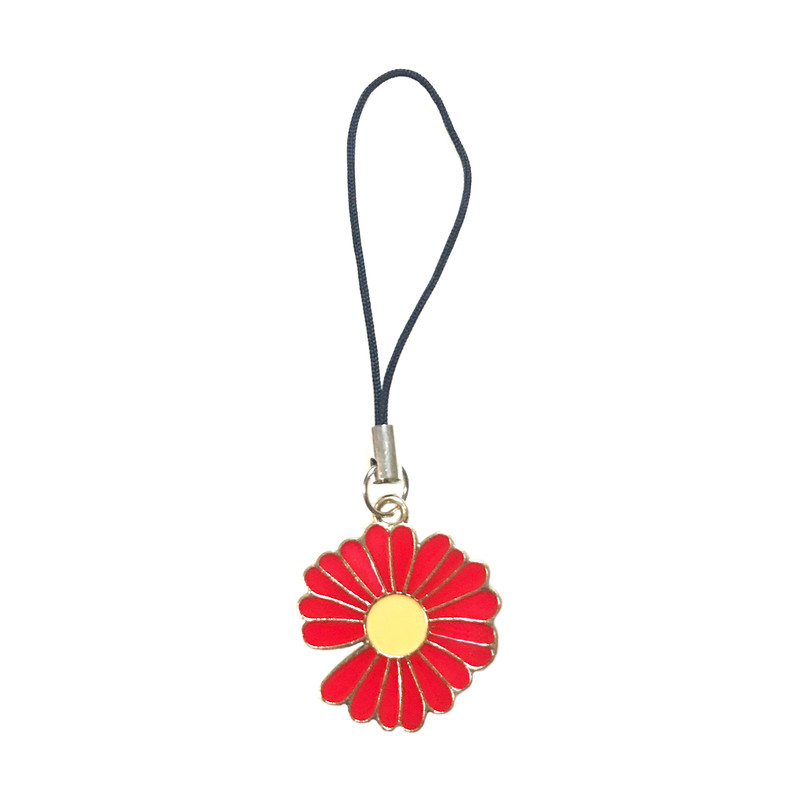 آویز موبایل مدل گل بابونه کد 01