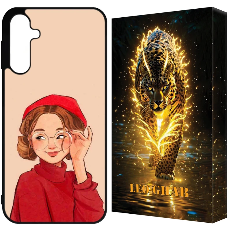 کاور لئو قاب مدل LCPA55 مناسب برای گوشی موبایل سامسونگ Galaxy A55 