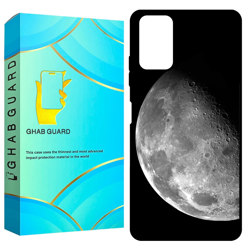  کاور قاب گارد طرح ماه مدل GCHPN10 مناسب برای گوشی موبایل شیائومی Redmi Note 10 4G / Note 10s / Poco M5s