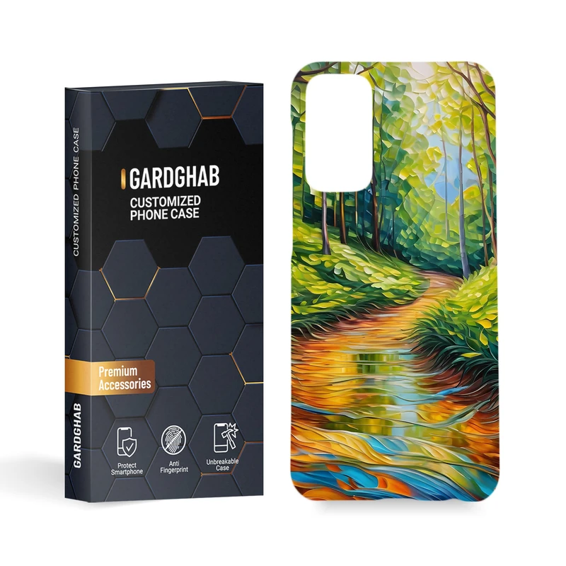 کاور گارد قاب مدل هنری مناسب برای گوشی موبایل سامسونگ Galaxy M23 / F23