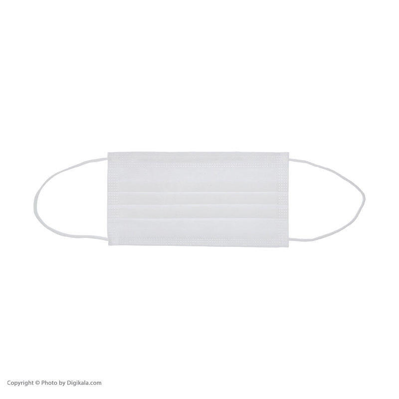 ماسک تنفسی سه لایه کش دار صانع طب مدل Hygienic بسته 70 عددی