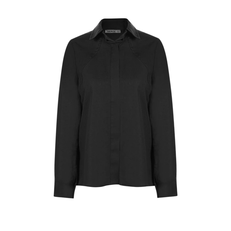 شومیز آستین بلند زنانه سرژه مدل 207362