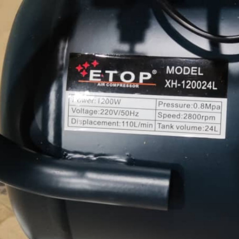 کمپرسور هوا ایتوپ مدل XH_120024L کمپرسور هوا ایتوپ مدل XH_120024L