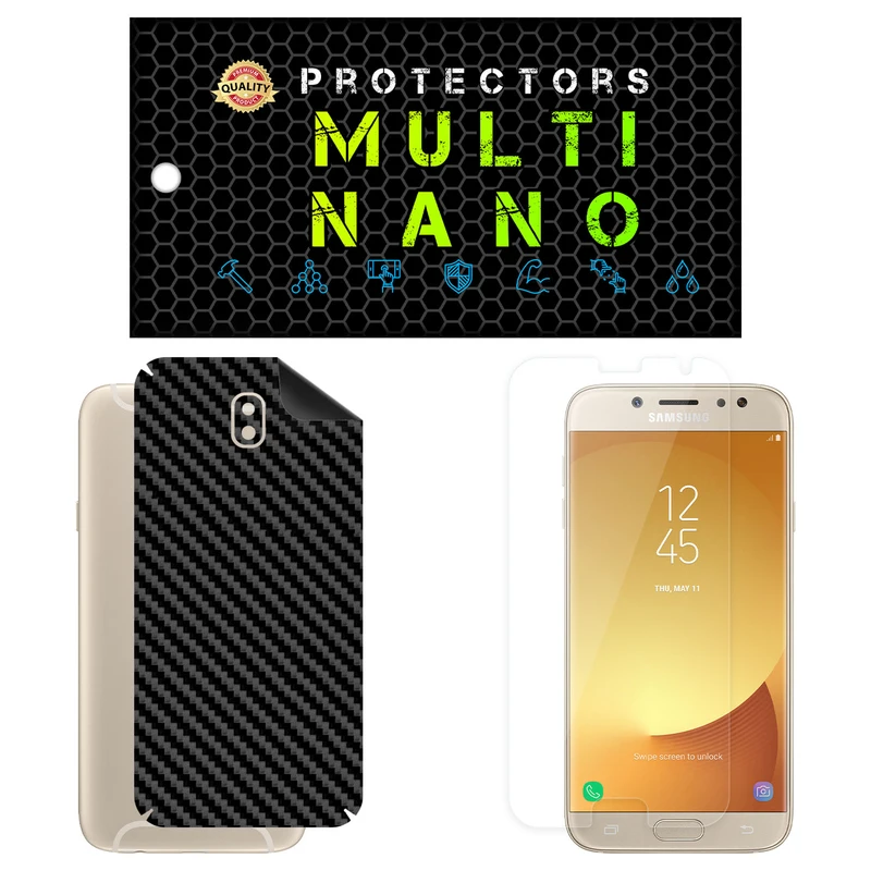 محافظ صفحه نمایش مولتی نانو مدل X-SFC مناسب برای گوشی موبایل سامسونگ Galaxy J7 2017 به همراه برچسب پوششی