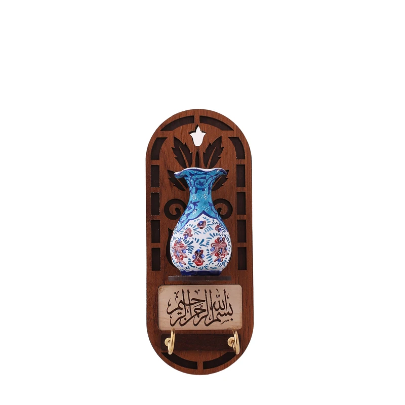 جاکلیدی مدل میناکاری گلدانی