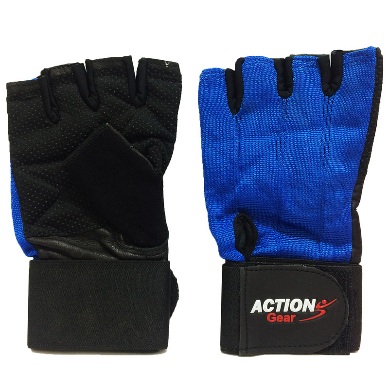دستکش بدنسازی مردانه مدل ACTION GEAR