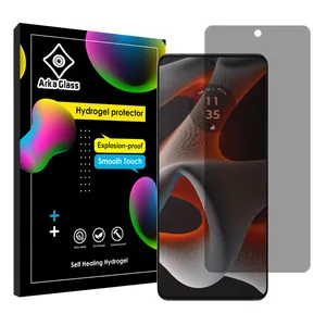 Arka Glass Tough model privacy screen protector suitable for Motorola Edge 50 Pro mobile phone