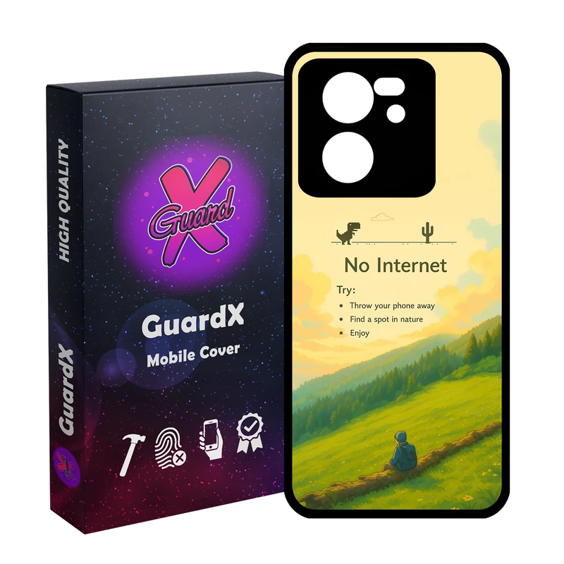 کاور گارد ایکس طرح بدون اینترنت مدل 10904 مناسب برای گوشی موبایل شیائومی 13T/13T Pro/Redmi K60 Ultra