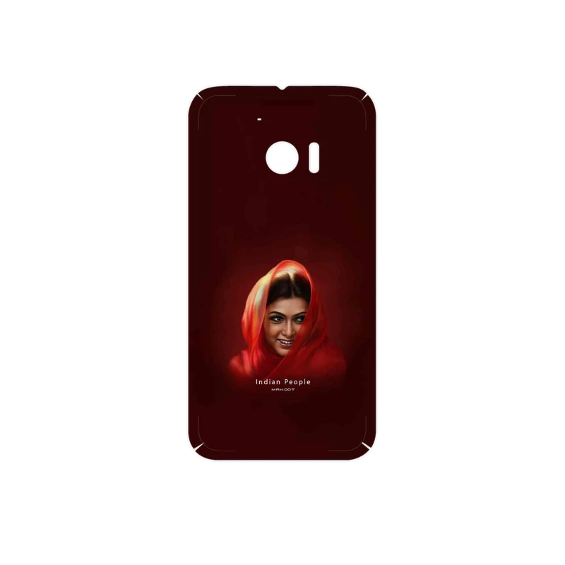 برچسب پوششی ماهوت مدل Portrait of an Indian Woman مناسب برای گوشی موبایل اچ تی سی 10