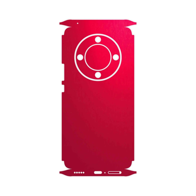 برچسب پوششی ماهوت مدل Matte-Warm-Red-FullSkin مناسب برای گوشی موبایل آنر X9b