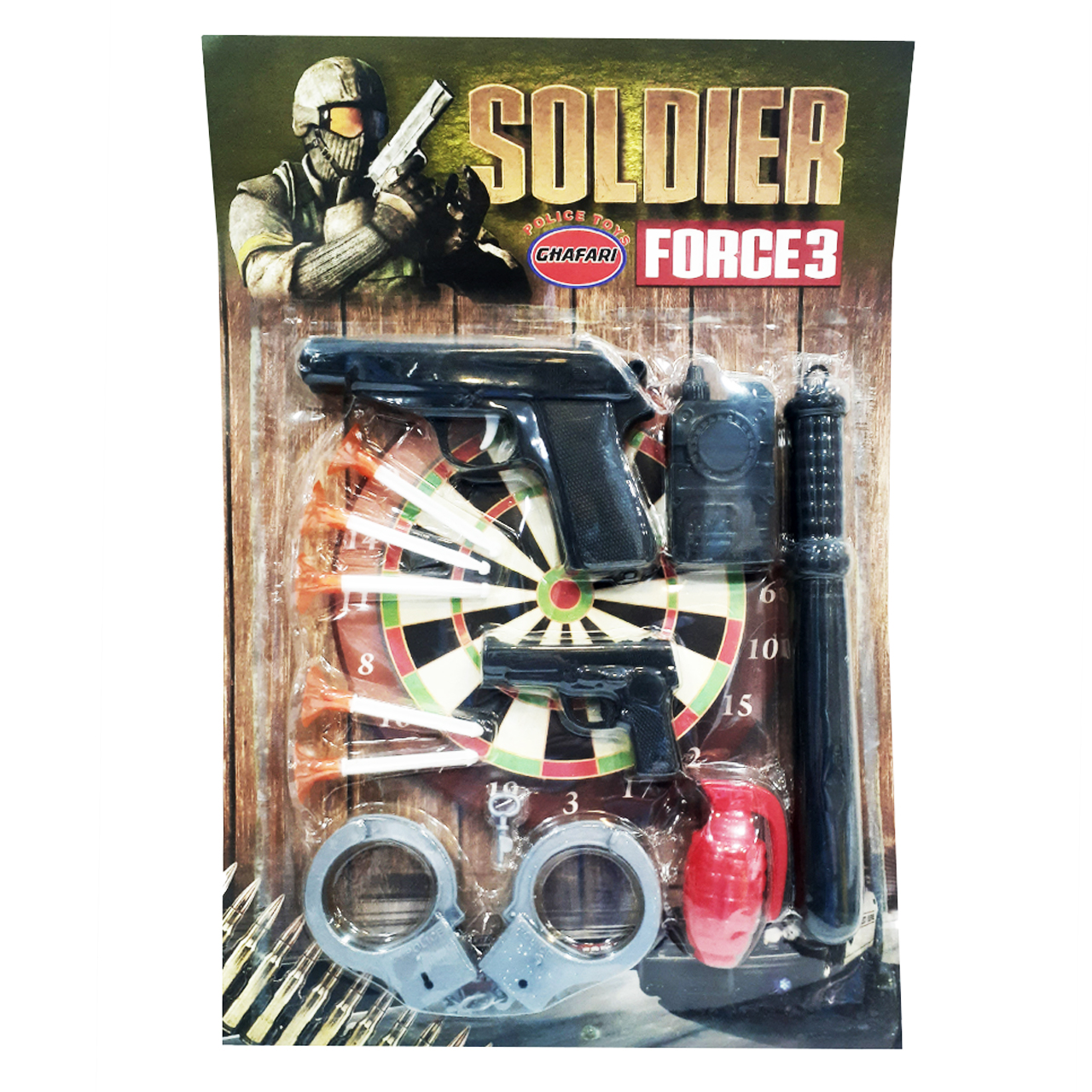 ست اسباب بازی جنگی مدل FORCE3 کد 500