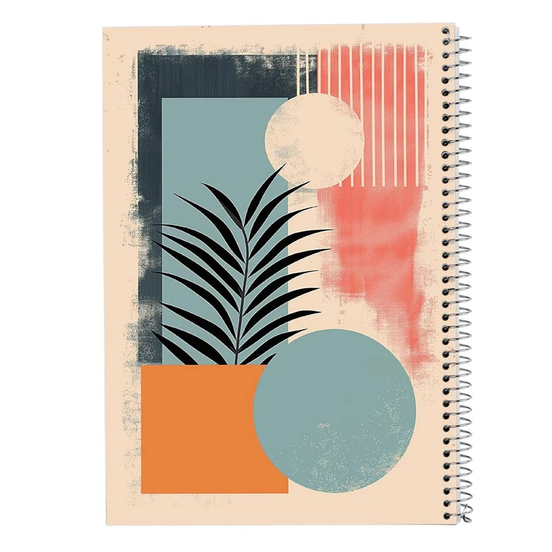 دفتر شطرنجی 50 برگ مدوپد طرح اشکال فانتزی کد DF16239