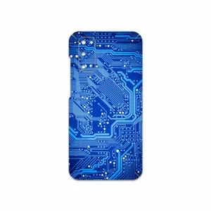 MAHOOT Blue Printed Circuit Board Cover Sticker for Samsung Galaxy S20