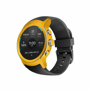  برچسب ماهوت طرح Matte-Deep-Mustard مناسب برای ساعت هوشمند ال جی Watch Sport