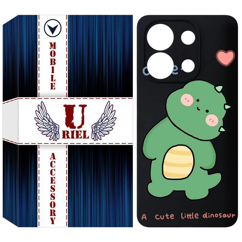 کاور یوریل مدل KSH کد 3 طرح دایناسور مناسب برای گوشی موبایل شیائومی Redmi Note 13 4G