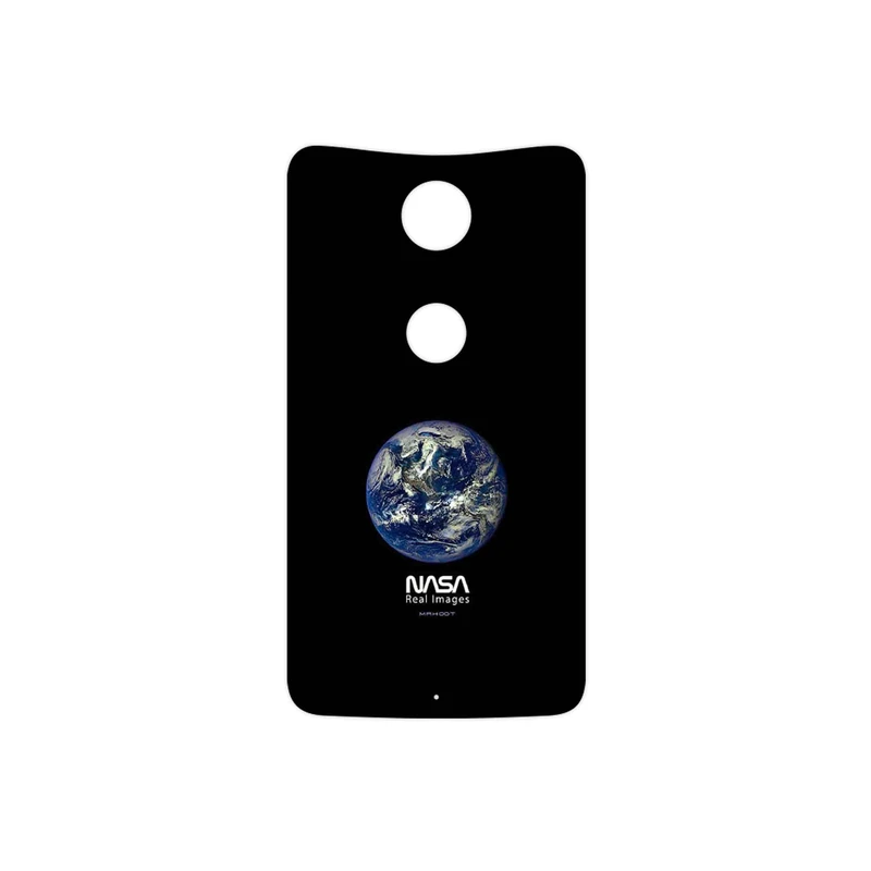 برچسب پوششی ماهوت مدل NASA Home Earth مناسب برای گوشی موبایل گوگل Nexus 6