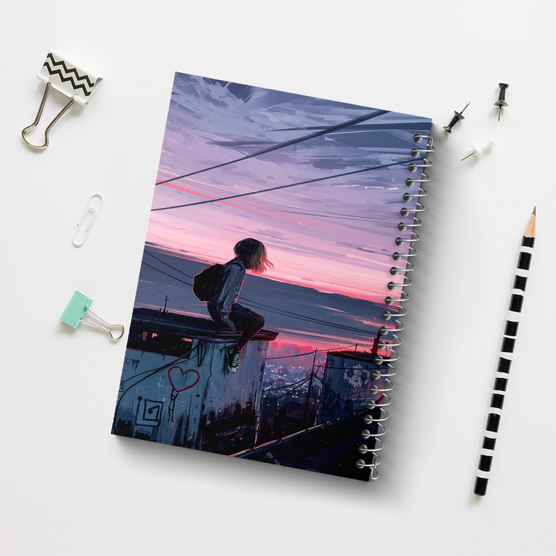 دفتر مشق 100 برگ خندالو طرح دخترانه کد F340