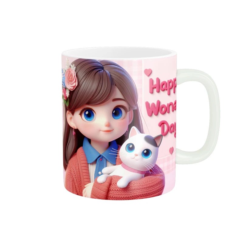 ماگ پاد آفرين طرح روز زن کد 1139