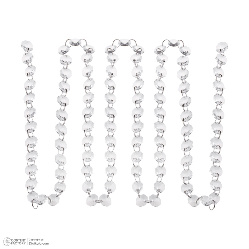 کریستال لوستر آریا کریستال مدل ARB-5M طول 1 متر بسته 5 عددی