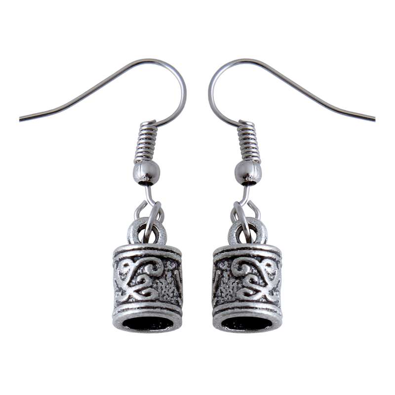 گوشواره دخترانه  مدل فلزی فانتزی کد GZN_108