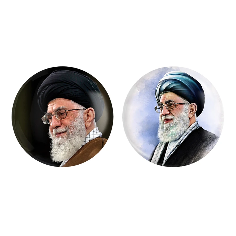 مگنت خندالو طرح رهبر کد 25622563 مجموعه 2 عددی